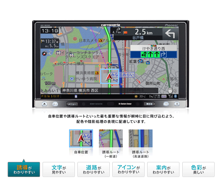 VGA＋地図チューニング　イメージ