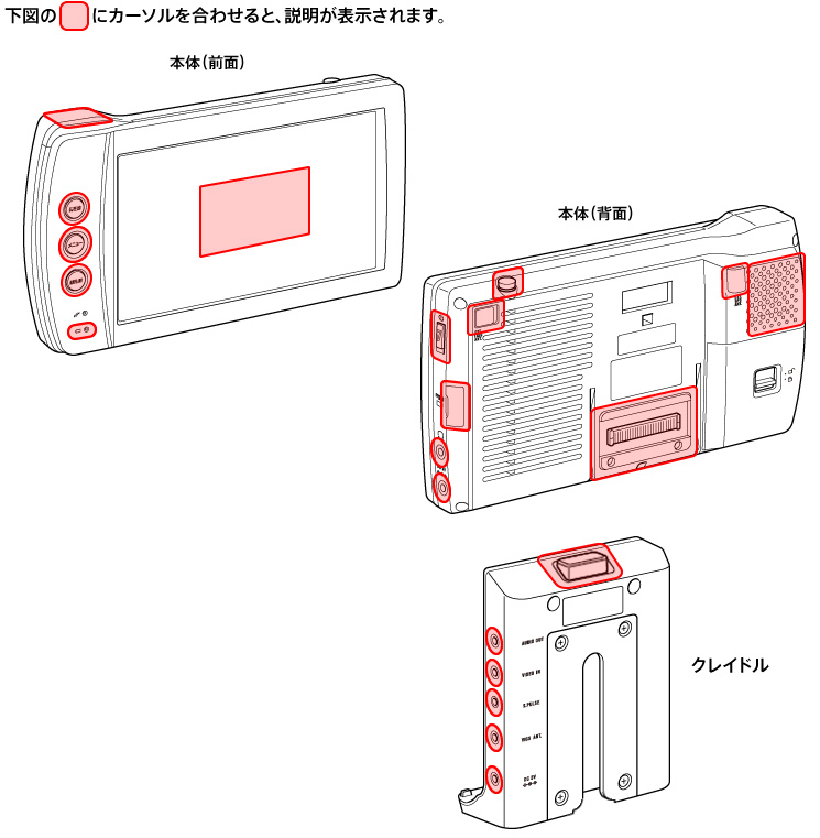  AVIC-MP55　イメージ