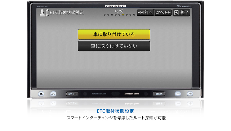インターフェース | 楽ナビ AVIC-MRZ009 AVIC-MRZ007 | カーナビ