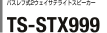 パスレフ式2ウェイサテライトスピーカー TS-STX999
