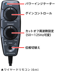 ワイヤードリモコン（6m）