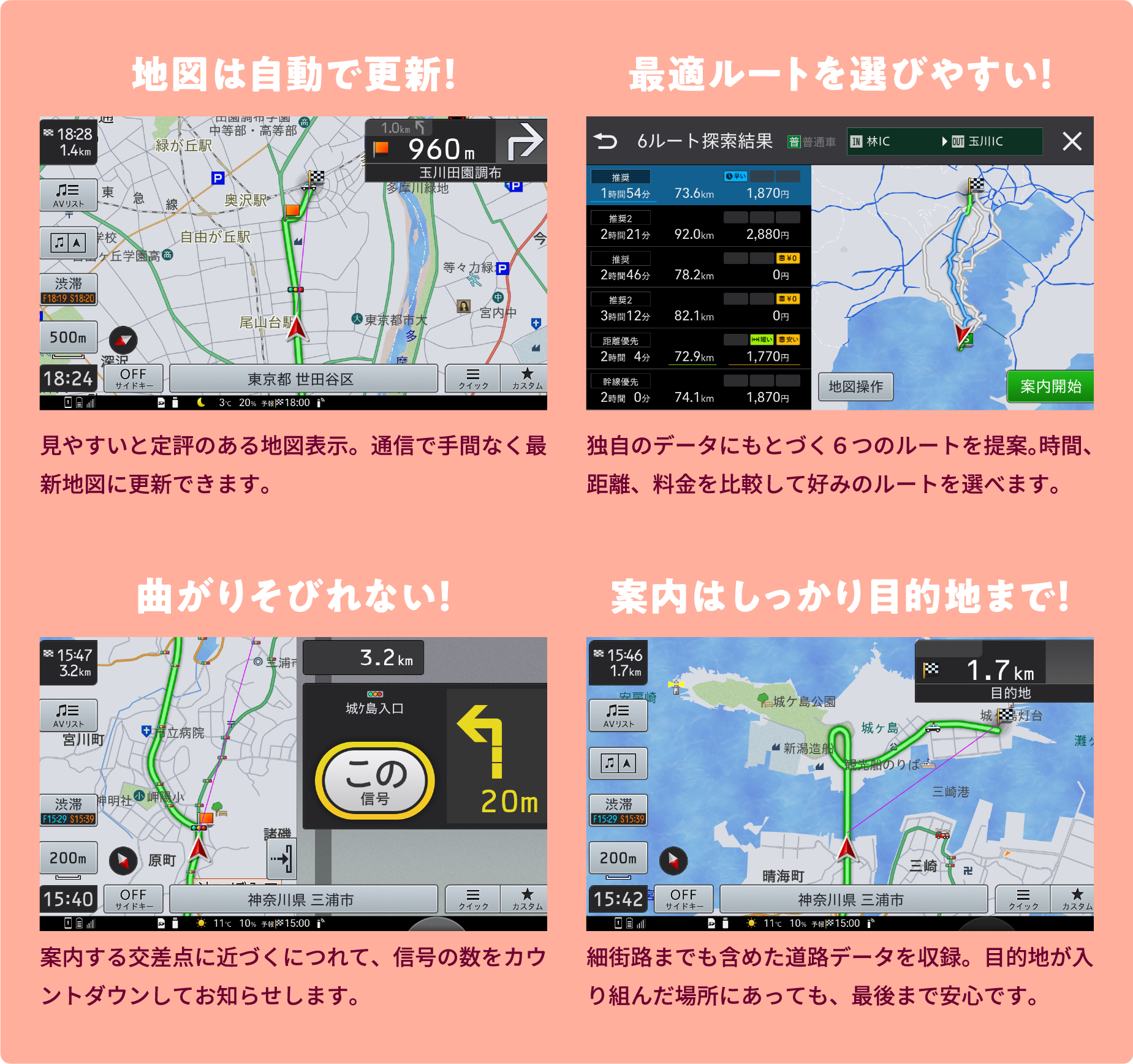 よく立ち寄る場所の検索が楽