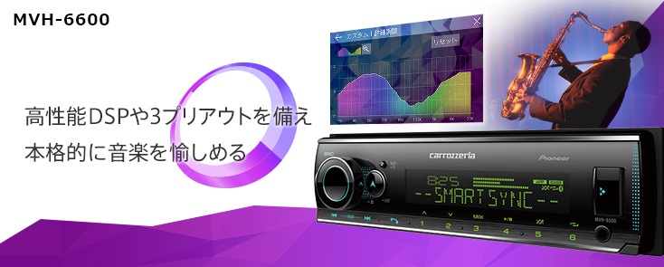 仕様・付属品・取説 | MVH-6600 | オーディオメインユニット ...