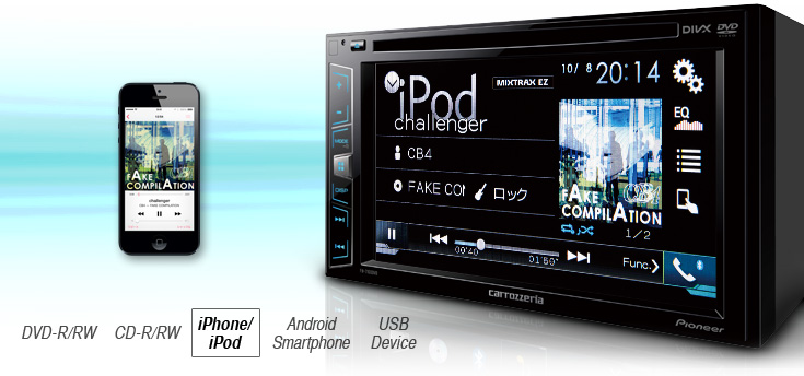 Pioneer カロッツェリア FH-7100DVD - カーオーディオ