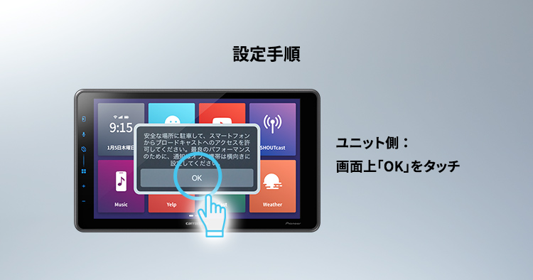 「WebLink® Cast」使用手順