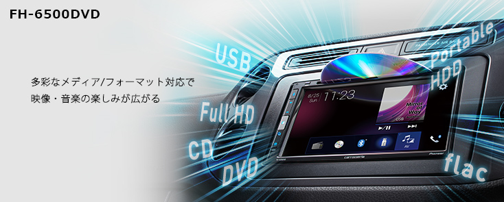 カロッツェリア　FH-6500DVD