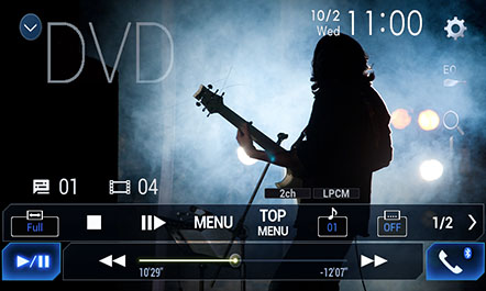 DVDビデオ、DVD-R/RW（ビデオモード/VRモード）対応
