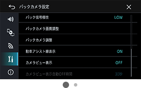 カメラビュー表示