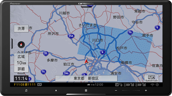 ノーマルビュー　10km