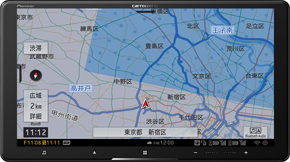 ノーマルビュー　2km
