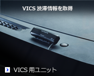 VICS渋滞情報を取得　VICS用ユニット