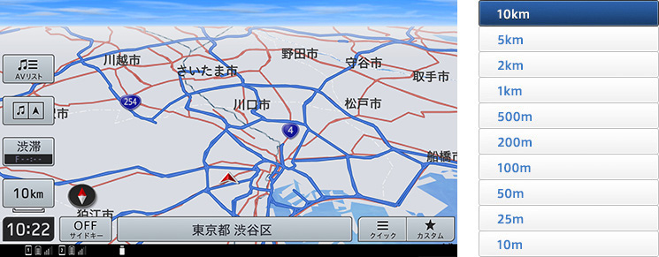 スカイビュー　10km