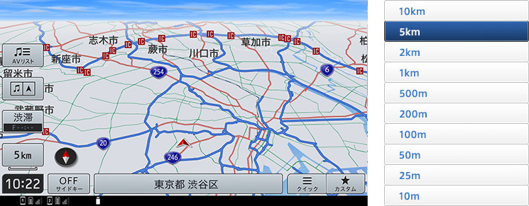 スカイビュー　5km