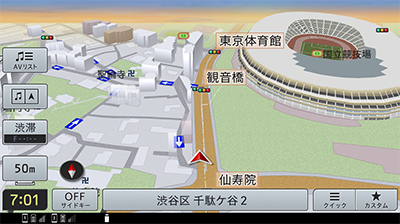 時刻や天気で景色が変わる　早朝