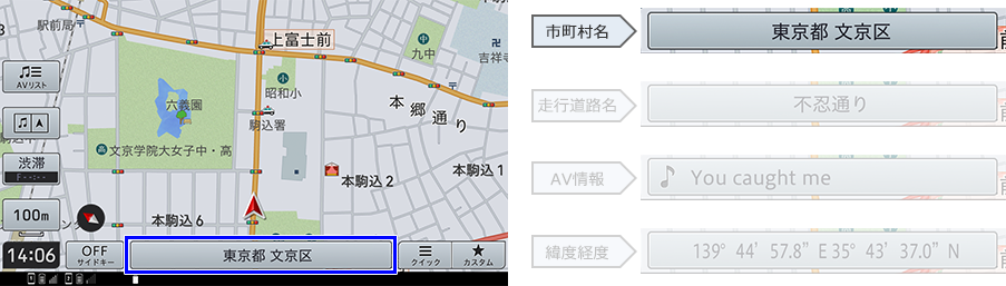 情報ウィンドウ