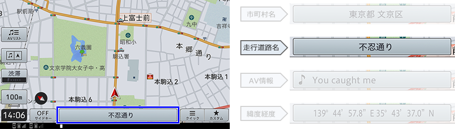情報ウィンドウ