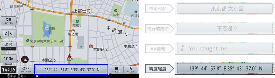 情報ウィンドウ
