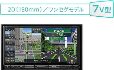 AVIC-RW303II / AVIC-RZ303II | 楽ナビ | カーナビ・カーAV(carrozzeria) | パイオニア株式会社