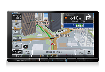 パイオニア カーナビ カロッツェリア 楽ナビ 8型 AVIC-RL711