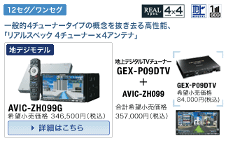 nfW^TV`[i[ GEX-P09DTV + AVIC-ZH099