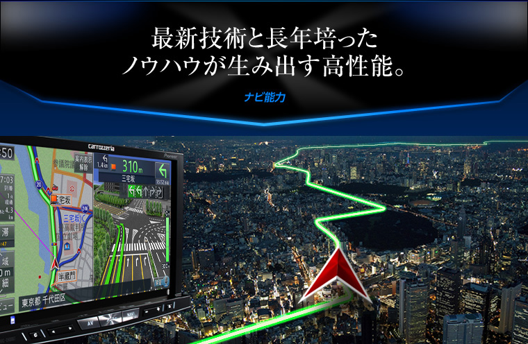 カロッツェリア CYBER NAVI AVIC-ZH0007 品 - カーナビ/カーテレビ