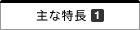 主な特長1