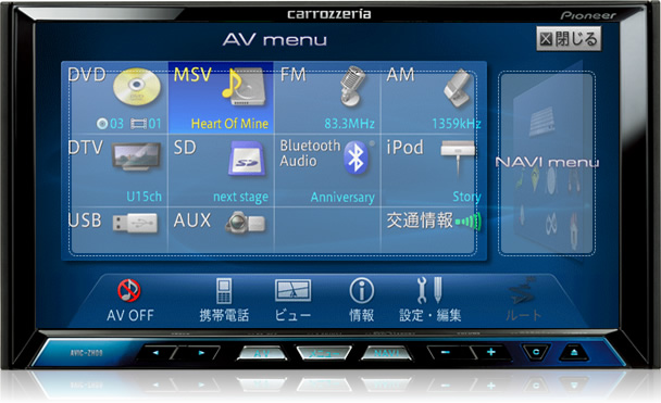 Pioneer AVIC-ZH09 カロッツェリア サイバーナビ | www.innoveering.net