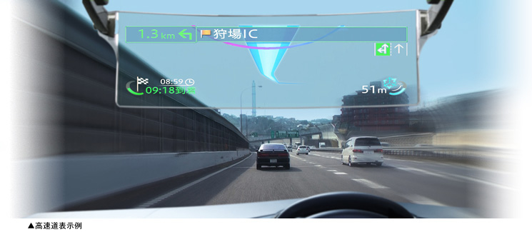 AR HUDビュー | サイバーナビ AVIC-VH0009 AVIC-ZH0009 | カーナビ ...