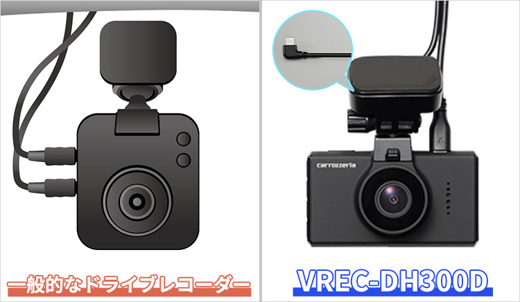 NEW ARRIVAL新品未使用品　カロッツェリアドライブレコーダー　VREC-DH301D アクセサリー