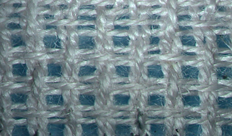 パナマ織物素材表面写真