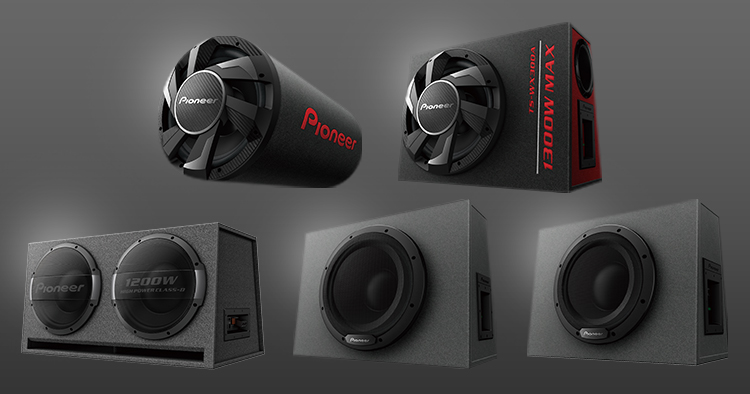 ポケットいっぱい Pioneer speakers パイオニア カロッツェリア