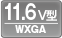 11.6V型WXGA