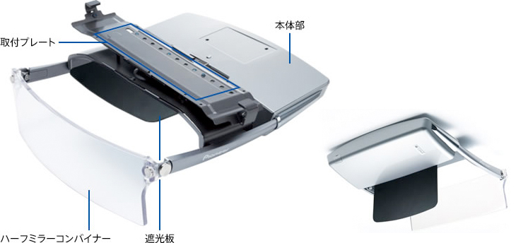 11,500円Pioneer カロッツェリア ヘッドアップディスプレイ ND-HUD2A