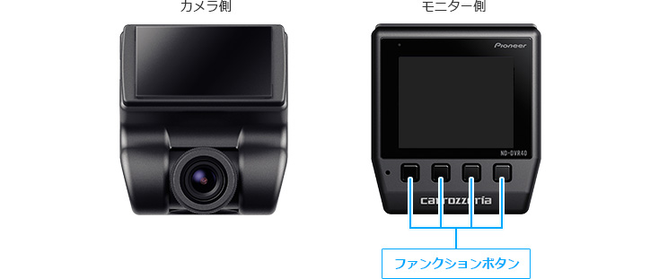 【絶賛商品】カロッツェリア 2.0 インチ液晶 GPS搭載 ND-DVR40 車内アクセサリ