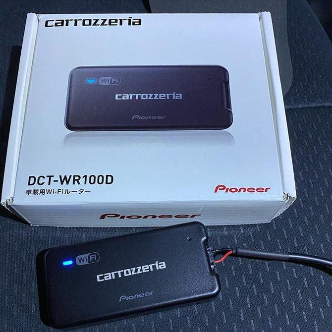DCT-WR100D | 車載用Wi-Fiルーター | カーナビ・カーAV(carrozzeria 