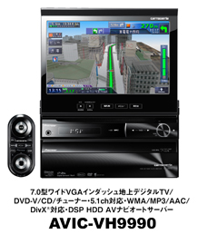 AVIC-ZH9990 HDD AVナビオートサーバー