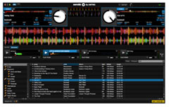 DJソフトウェア「Serato DJ Intro」のGUI