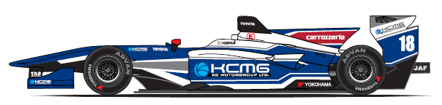 『carrozzeria Team KCMG』として「全日本スーパーフォーミュラ選手権」に参戦する レーシングチーム『KCMG』をサポート