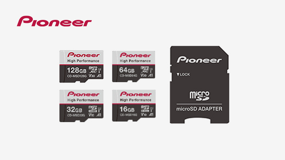 書き換えに強く、耐久性の高いドライブレコーダー向けmicroSDカードを発売 | 報道資料 | ニュース・イベント | 企業情報 | Pioneer