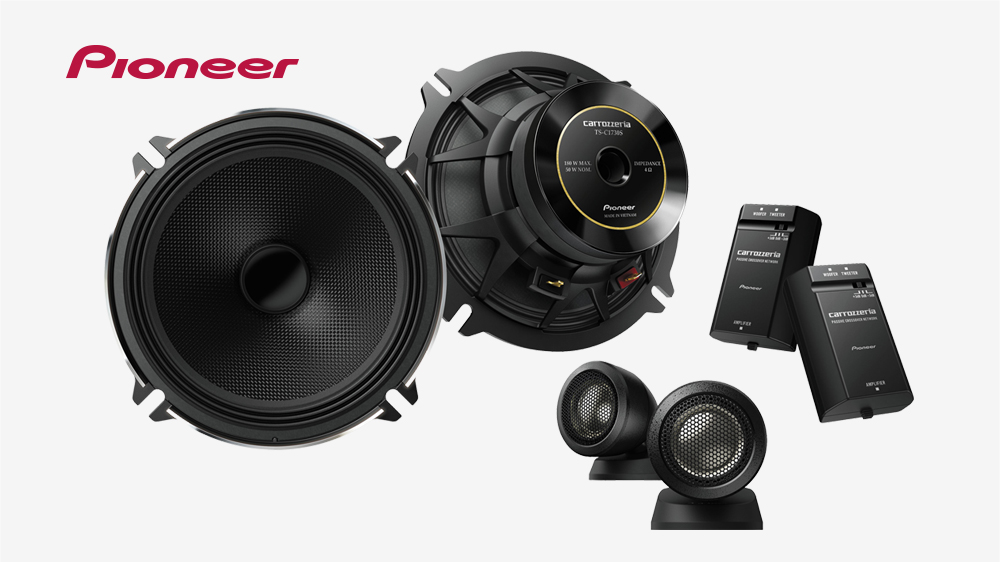 新品日本製未使用　Pioneer carrozzeria スピーカー　TS-J16A カーオーディオ