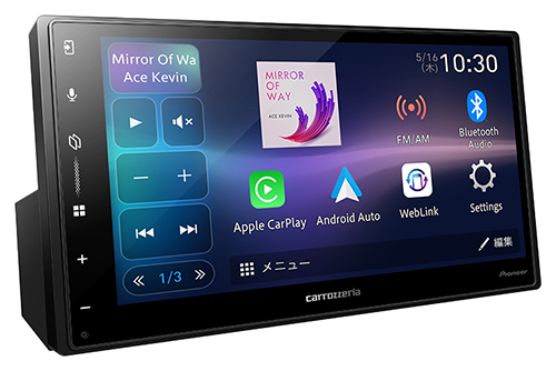ワイヤレス接続での「Apple CarPlay」「Android Auto™」に対応した カロッツェリア ディスプレイオーディオ「DMH-SZ500」を発売
