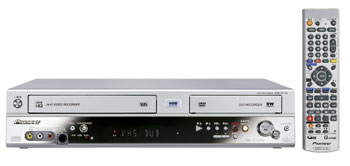 Pioneer Introduces Combination VHS/DVD Recorder with Built-in HDD