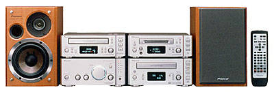 PD-N901パイオニアミニコンポ　FILL CD MD カセット　チューナーセット