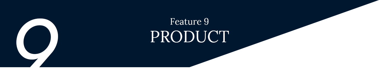 Feature 9 - PRODUCT
