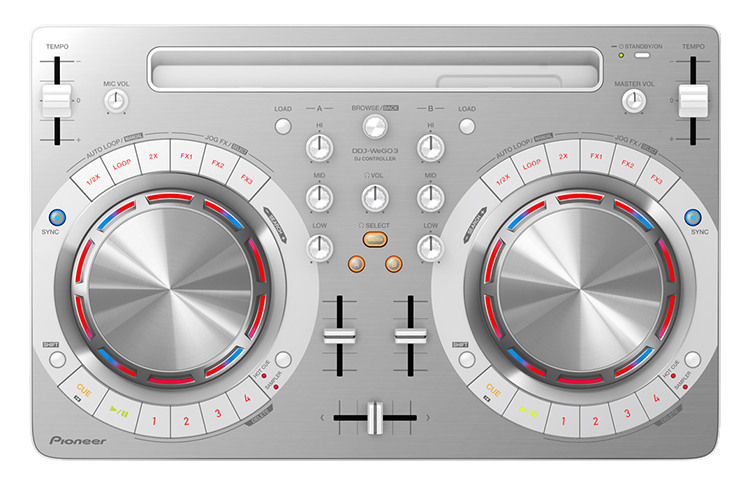 DJ Controller DDJ-WeGO3 | アーカイブ | 商品のデザイン | パイオニア ...
