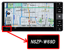ダイハツ純正ナビ　2023年度版地図更新　NSZP-X68D NSZP-W68D