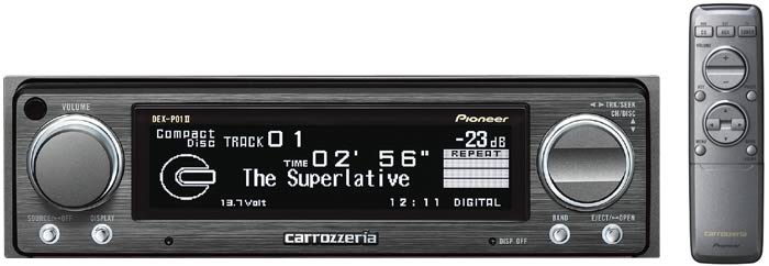 カロッツェリア carrozzeria DEX-P01 CDプレーヤー