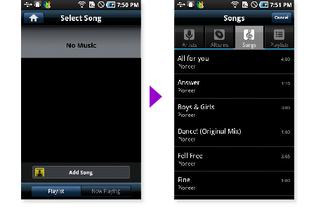 Select Song